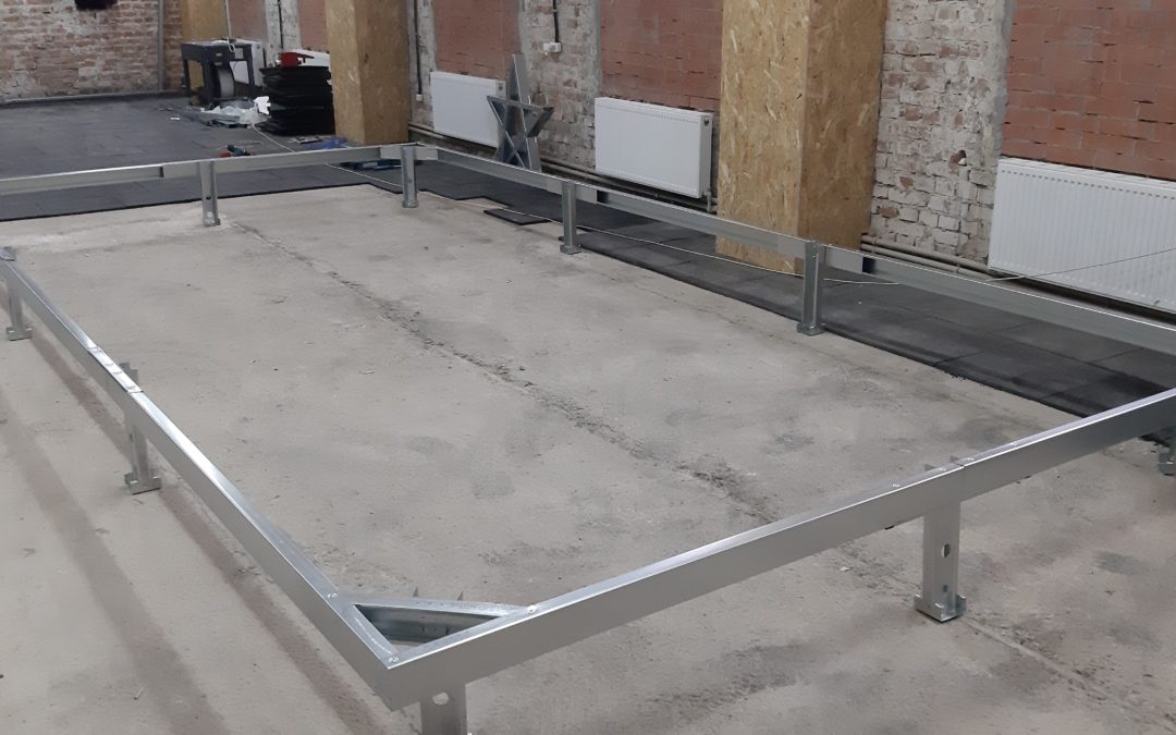 J001B. Foundation 2,58х4m.