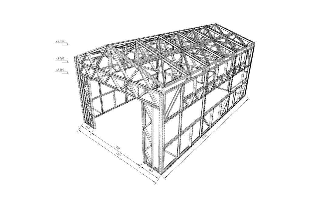 D002B. Garage 4,68х7,82m.