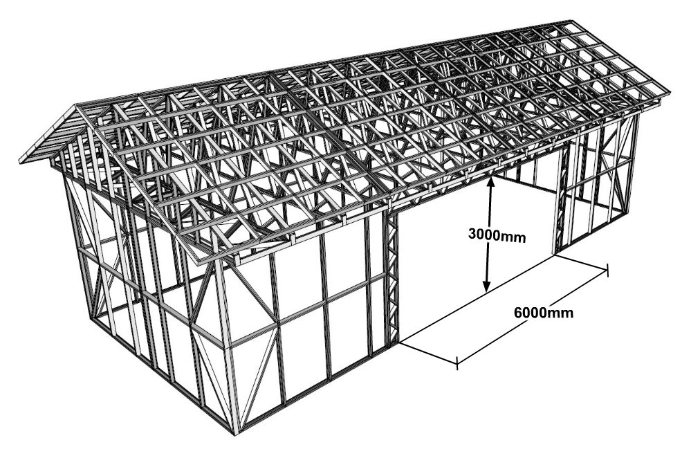 C006W. Warehouse 14.2×5.8m.