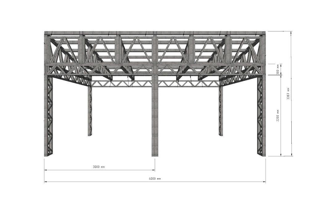 C008B. Canopy 4х6m.