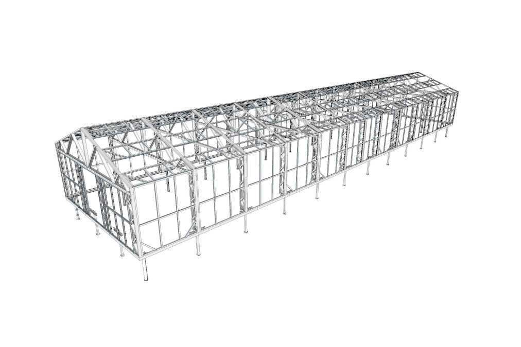 E006. Greenhouse 6х24m.