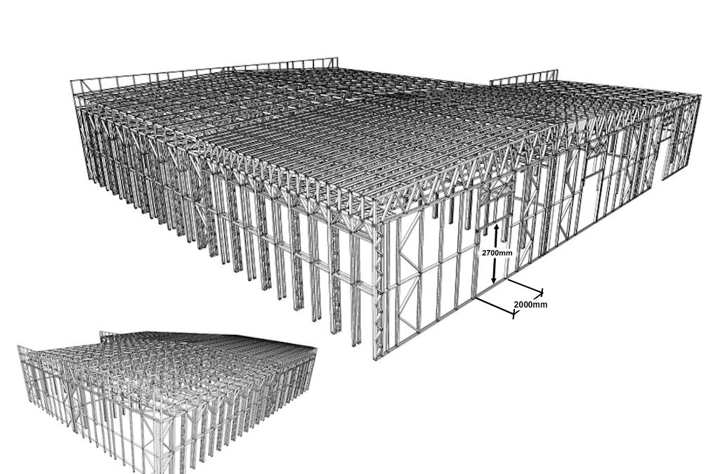 B002W Пром. помещение/Морозильная камера 20x25m